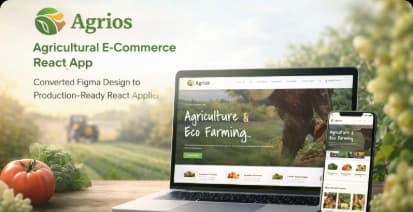 Agricultural E-Commerce Web Application
